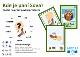 Kde je paní Sova? (knížka s předložkami)